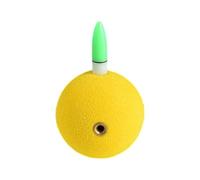 Haodream Flotteur de pêche et bobber en forme de poisson sphérique de 28 mm de diamètre - Flottabilité - Bobber lumineux - Appareil de pêche portable