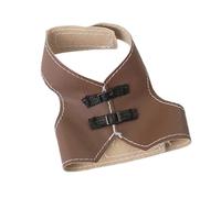 Haodream Gilet pour oiseaux, facile à porter, marron, taille M | Essentiel pour le toilettage des animaux de compagnie, tenue confortable pour animal de compagnie, tissu doux