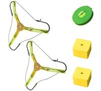 Haodream Hameçon de pêche à la carpe avec ardillon traité thermiquement - Système anti-flottabilité - Stockage compact - Fourniture rapide d'outils de pêche avec instructions (français non garanti)