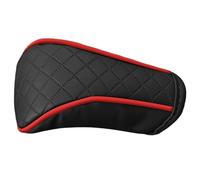 Haodream Housses de pommeau de levier de vitesse en cuir Ajustement général Protection respirante pour levier de vitesse Protection du pommeau de levier de vitesse pour l'intérieur de la voiture