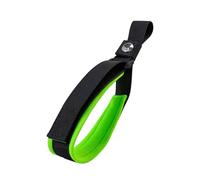 Haodream Laisse noire classique pour animal de compagnie avec dragonne rotative qui assure sécurité et confort pour la plupart des tailles. Laisse durable pour animaux de compagnie