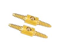 Haodream Lot de 2/4 connecteurs en cuivre pour vélo - Enfile-câble interne - Tuyau hydraulique - Adaptateur d'itinéraire - Fil de vélo - Enfile-aiguille
