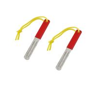 Haodream Lot de 2 Aiguiseurs à Hameçons de Poisson Fichier Double Face Portable et Médias Grit Outil de ponçage pour Accessoires de Pêche Aiguiseur de Poisson Tackle Accessoires Outil de maintenance