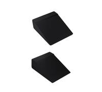 Haodream Lot de 2 blocs de cale d'extension des pieds - Plateforme antidérapante - Squats - Blocs de musculation - Machine à jambes - Bloc antidérapant pour entraînement de force et d'équilibre