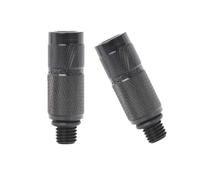 Haodream Lot de 2 connecteurs de support de canne à pêche, adaptateur magnétique à dégagement rapide pour alarme de morsure, support, ports d'alarme, connecteur de canne à pêche