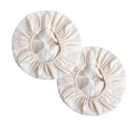 Haodream Lot de 2 housses de cuisson polyvalentes, inserts pour banneton, panier à pain, empêche l'adhérence de la pâte et la saleté