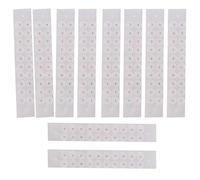 Haodream Lot de 200 autocollants transparents jetables pour oreilles d'acupuncture