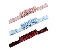 Haodream Lot de 3 bandes de résistance pour fitness, tendeur élastique pour gym, entraînement, épaules, dos, bras, étirement, Pilates, musculation, bande de résistance