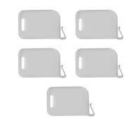 Haodream Lot de 5 boîtes à cartes à collectionner en plastique - Clip - Portable - Séparateur - Entretoise - Plateau de partition - Durée