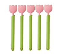 Haodream Lot de 5 clips de sacs alimentaires en forme de tulipe avec rangement magnétique, accessoires portables pour une utilisation facile de la cuisine, organisation ménagère, boîte de rangement