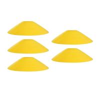 Haodream Lot de 5 cônes d'exercice flexibles et colorés - Bords ronds - Texture polyéthylène - Pour entraîneur de football et sport - En polyéthylène