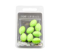 Haodream Lot de 8 leurres de pêche fous en plastique souple pour la pêche à la perche