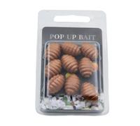 Haodream Lot de 8 leurres de pêche fous en plastique souple pour la pêche à la perche