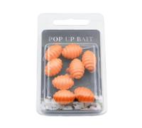 Haodream Lot de 8 leurres de pêche fous en plastique souple pour la pêche à la perche