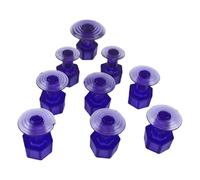 Haodream Lot de 9 outils de réparation de dents - Entretien automatique - Enlèvement des dommages - Onglets - Dents - Tirage - Plastique - Kit d'outils de réparation