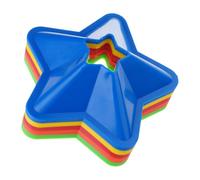 Haodream Marqueurs d'entraînement de football durables pour améliorer l'ajustement des agilités Star Soccer pour le développement des compétences Football Précision Appareil d'entraînement