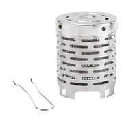 Haodream Petits chauffages à gaz, couvercles de cuisinière, hottes chauffantes en acier inoxydable, chauffe-plats portables, housses chauffantes, équipement de réchaud de camping, hottes chauffantes