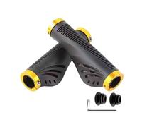 Haodream Poignées de guidon de vélo confortables et antidérapantes, double serrures de poignée de vélo, accessoires de vélo, doubles serrures durables guidon de vélo