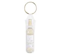 Haodream Porte-bouteille de vin élégant avec filet, diamants blancs, I | Filet et strass, sac isotherme pour champagne, port quotidien, sacs cadeaux élégants pour bouteilles de vin