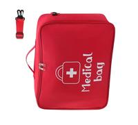 Haodream Sac de rangement médical, étanche, design résistant aux chocs pour l'aventure et la sécurité à la maison, sac de camping résistant aux chocs