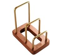 Haodream Support de rangement pour plan de travail, planche à découper, support de planche à découper, support pour poêles en bois, assiettes, organisateur pour petites cuisines, planchers en bois