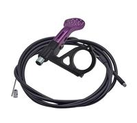 Haodream Tiges de selle de vélo réglables - Levier de télécommande pour VTT - Tige de selle - Levier de télécommande pour itinéraire externe et interne - VTT - Poteaux de descente - Levier de