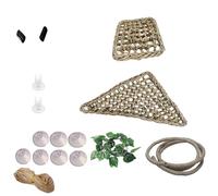 Haodream Vine Basic Lot de 2 terrariums pour aménagement paysager | Dispositions Habitat superposées en utilisant des itinéraires incurvés pour les arbres, les lieux de retrait