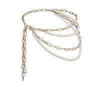 HAODUOO Body Chain Waist, Body Jewelry for Women Sexy Multilayer Waist Chain Belt Belly Chain for Women Sexy Belts(Style 4)