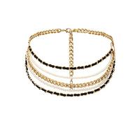 HAODUOO Body Chain Waist, Body Jewelry for Women Sexy Multilayer Waist Chain Belt Belly Chain for Women Sexy Belts(Style 3)