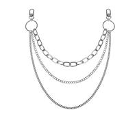 HAODUOO Body Chain Waist Dainty, Waist Belt Chains for Women Multilayer Waist Chain Belt Belly Chains for Women Sexy Belts(Style 1)
