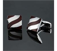 HAODUOO Mens Cufflinks Elegant Style Cuff Men's Shirt Cufflinks, Retro Pattern Cufflinks, Men's French Shirt Cufflinks Shirt Stud Cufflinks(14)