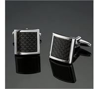 HAODUOO Mens Cufflinks Elegant Style Cuff Men's Shirt Cufflinks, Retro Pattern Cufflinks, Men's French Shirt Cufflinks Shirt Stud Cufflinks(16)