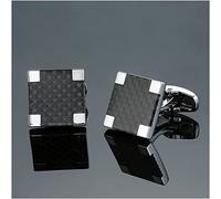 HAODUOO Mens Cufflinks Elegant Style Cuff Men's Shirt Cufflinks, Retro Pattern Cufflinks, Men's French Shirt Cufflinks Shirt Stud Cufflinks(25)