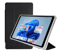 Haofun Coque Compatible avec ALLDOCUBE iPlay 60 Mini, Housse Etui de Slim Léger avec Veille/Réveil Automatique, PU Flexible Cover avec Multi-Angle Fonction Support, Noir