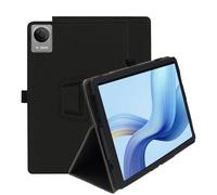 Haofun Coque Compatible avec Blackview MEGA1/MEGA 1, Housse Etui de Slim Léger avec Dragonne, PU Flexible Smart Cover avec Multi-Angle Fonction Support, Noir