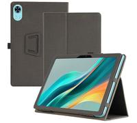 Haofun Coque Compatible avec DOOGEE T36, Housse Etui de Slim Léger avec Dragonne, PU Flexible Cover avec Multi-Angle Fonction Support, Noir