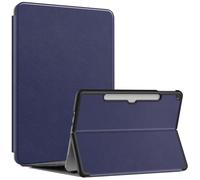 Haofun Coque Compatible avec Microsoft Surface Pro 12 Pouces, Housse Etui de Slim Léger, Compatible avec Un Clavier (Le Produit n'inclut Pas Le Clavier), Protection Complète, Bleu