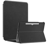Haofun Coque Compatible avec Microsoft Surface Pro 12 Pouces, Housse Etui de Slim Léger, Compatible avec Un Clavier (Le Produit n'inclut Pas Le Clavier), Protection Complète, Noir