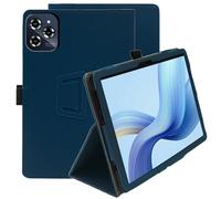 Haofun Coque Compatible avec TABWEE W90/T90, Housse Etui de Slim Léger avec Veille/Réveil Automatique, PU Flexible Cover avec Multi-Angle Fonction Support, Bleu
