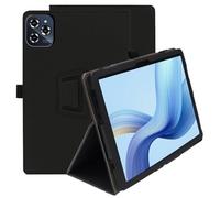 Haofun Coque Compatible avec TABWEE W90/T90, PU Flexible Cover avec Multi-Angle Fonction Support, Housse Etui de Slim Léger avec Dragonne, Noir