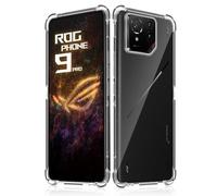 Haofun Coque pour ASUS ROG Phone 9/9 Pro, Anti-Jaunissement étui de Protection Ultra Transparente Silicone TPU Flexible Cover Souple Coque de Protection Antichoc, Housse Anti-Rayures