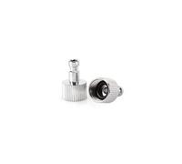Haofy 1/8in Airbrush Coupleur Connecteur en Acier Inoxydable avec Joint Torique sans Fuite pour Outils D'art de Brassage Adaptateur de Tuyau D'air