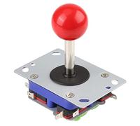 Haofy 1 PCS Joystick Red Original pour le Jeu 2/4/8 Way Raditable Compatible avec le Tournoi Joystick Red Ball Top