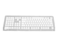 Haofy 108 Clavier de Clavier Allemand Capes Clés de clé Premium ABS MATÉRIAUX ABS MATÉRICES Transumentes pour Les Backnit, Adaptés à 108 (White)