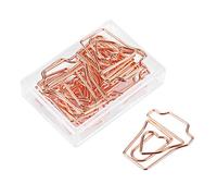 Haofy 12pcs / Ensemble avec des Trombones en Forme de Tasse de café en Forme de Coeur