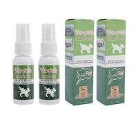 Haofy 2 Pcs Pet Potty Training Spray Dog Chien Fixe Spot Pee Spray, Attirer des Chiens avec Une Odeur, Maintenir des Espaces Propres, Une Aide de Positionnement, Facile à Utiliser,
