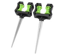 Haofy 2pcs Garden Tuyau de Jardin Abs Abs de Support de Pelouse Léger Plateau de Support avec Un Rouleau de Protection Easy Install Yard Système D'arrosage pour L'irrigation Agricole