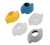 Haofy 5 Pièces Couvercles de Bouton de Porte de sécurité Ronds Antistatiques Antidérapants Matériau TPE Résistant aux Chocs 3x2x1,6 Pouces Ajustement Universel pour un Usage Domestique Jeunes