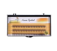 Haofy 60 PCS Extensions de Cils Individuel Cils Volume 3D Ventilateurs Naturels Faux Cils 9-12 MM(11mm)