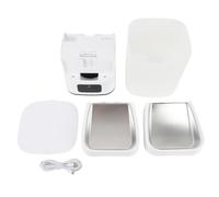 Haofy 6L WiFi WiFi Automatic Cat Feeder, Dispensateur de Nourriture pour Animaux de Compagnie de Grande capacité avec Enregistreur Vocal, Mangeoire à Chronométrage Intelligent pour la